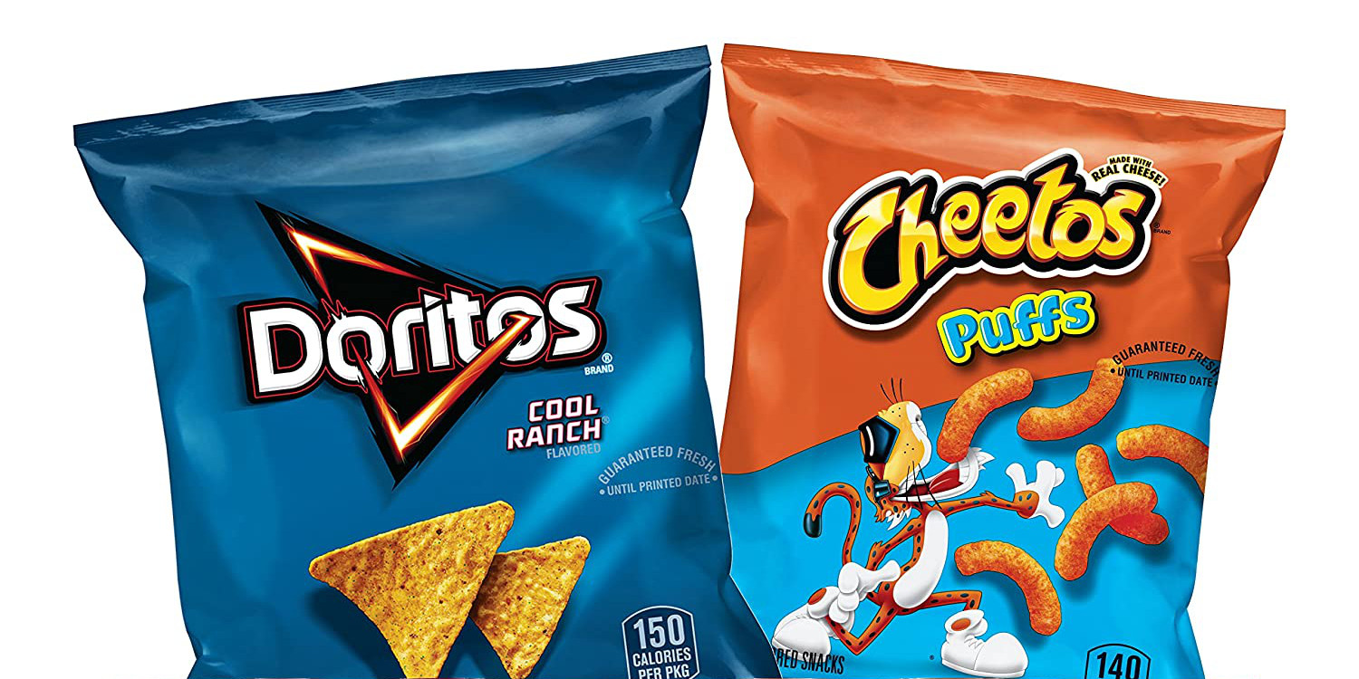 Amazon has 40count Doritos and Cheetos variety packs for 10.50 (Reg