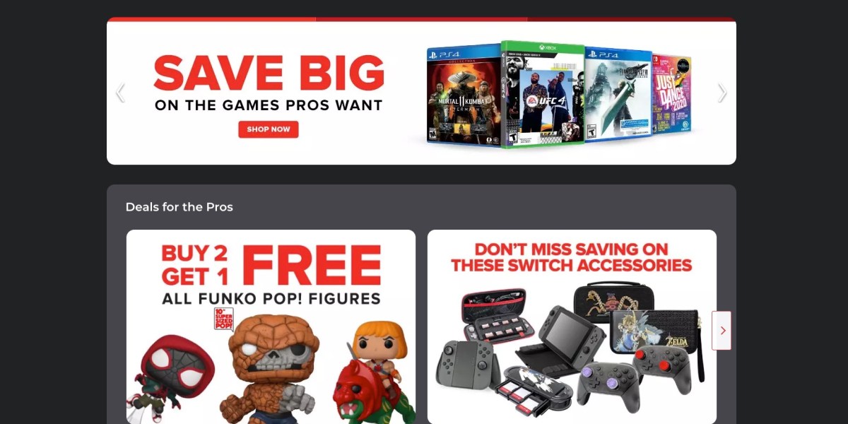 GameStop Pro Days sale B2G1 FREE Funko, games, more 9to5Toys
