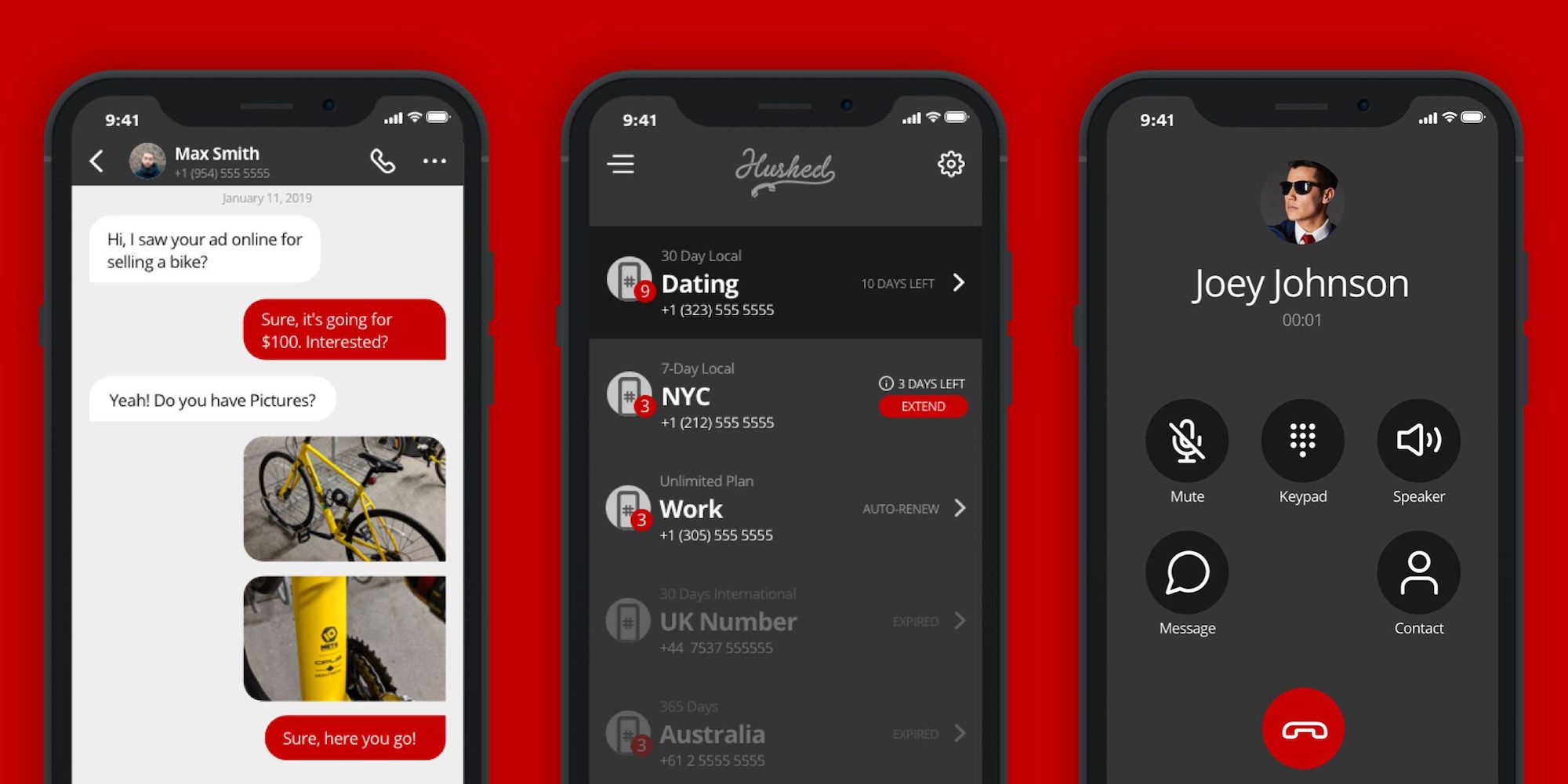 Get A Secure Second Phone Number To Keep With Hushed For 20