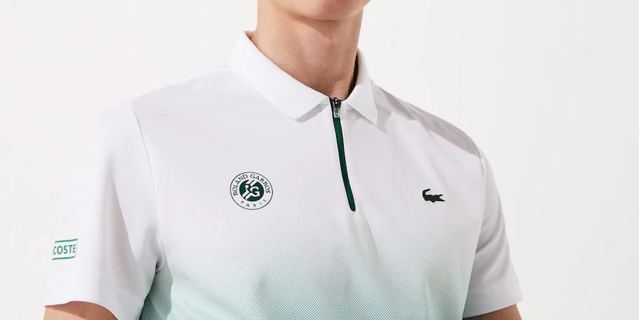 Lacoste x Roland-Garros man referee polo - Red