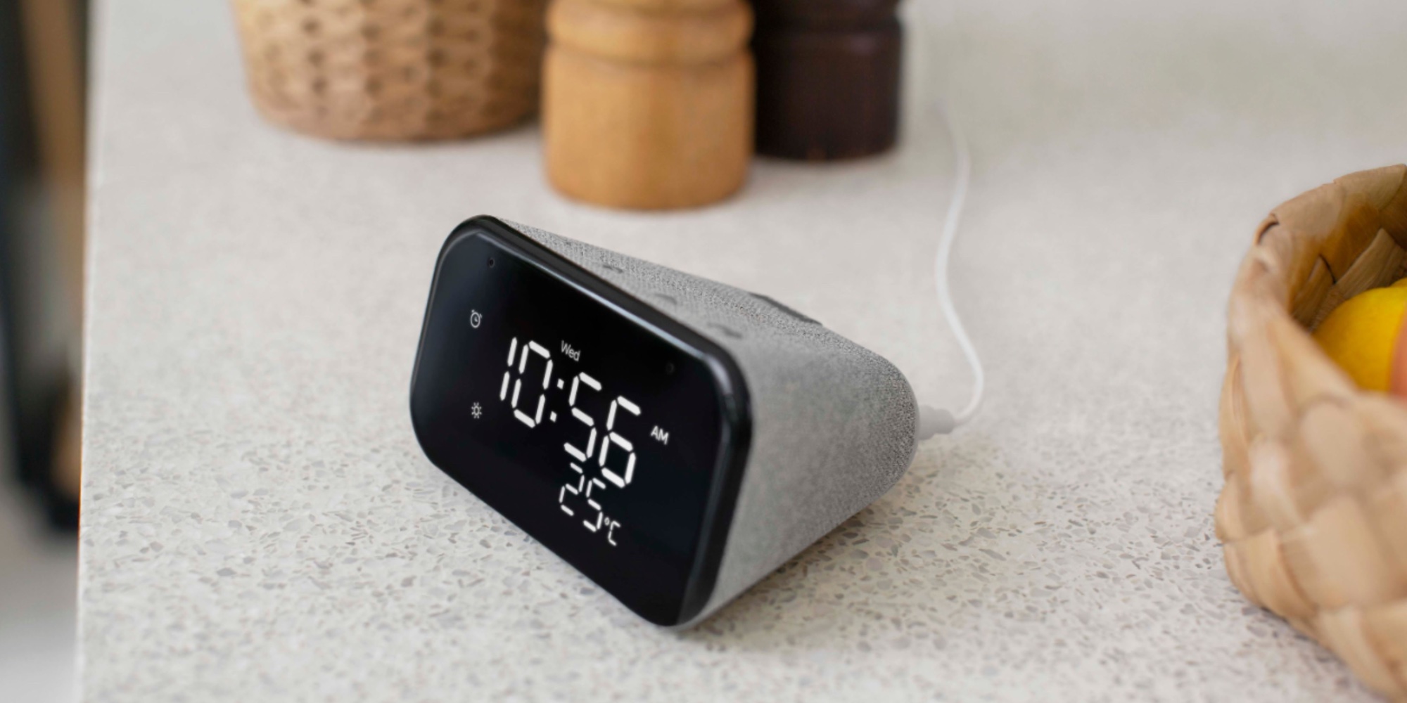 Lenovo's Smart Clock Essential upgrades your bedside setup at $25 or less,  more