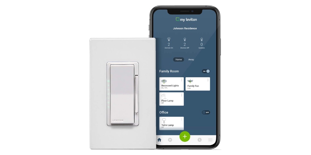 Add HomeKit control your lights with the Leviton smart dimmer for 41