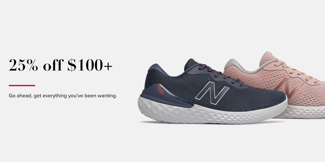 New Balance takes 25% off orders of $100: Running shoes, jackets, more