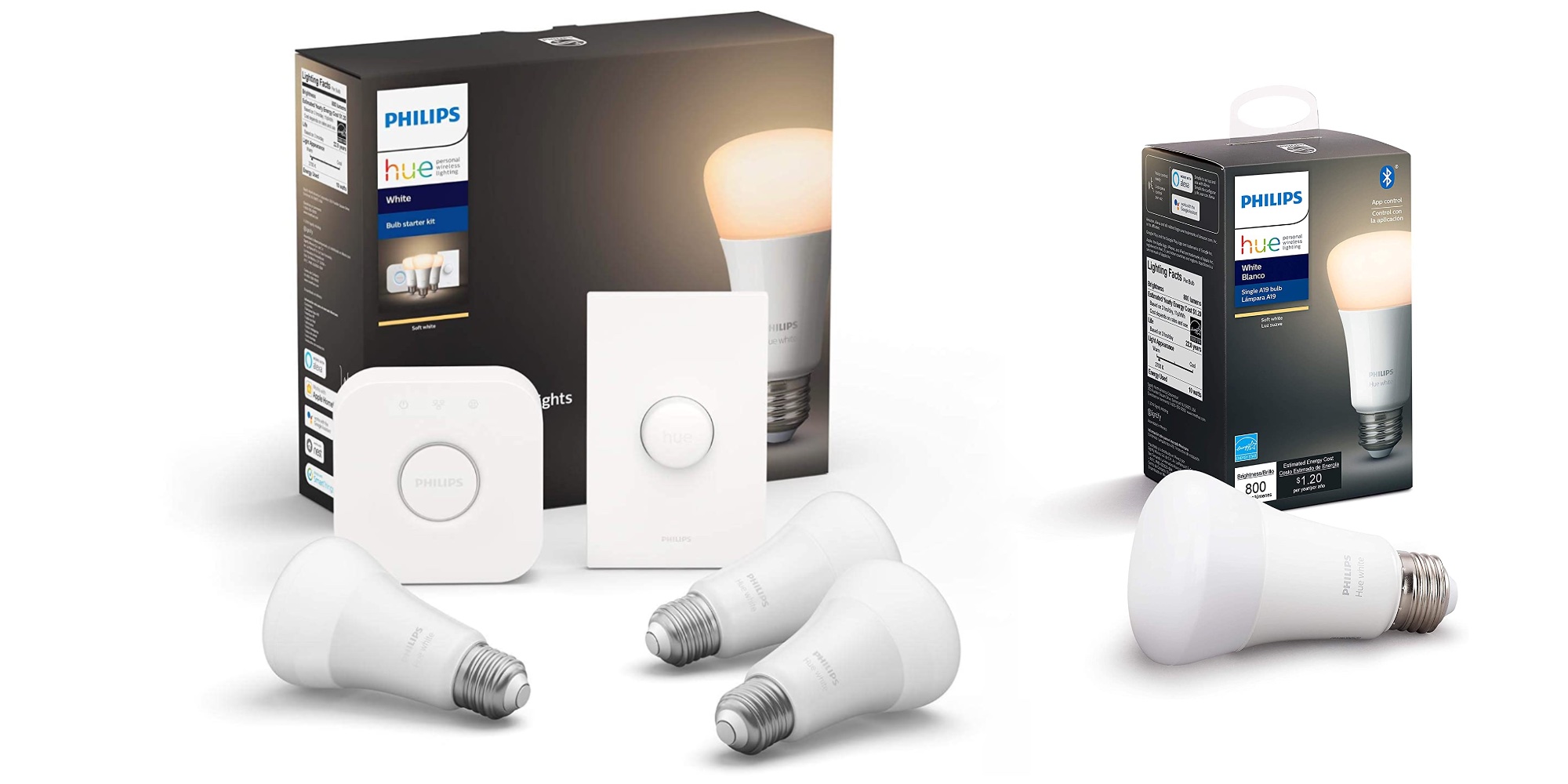 google home mini philips hue bundle