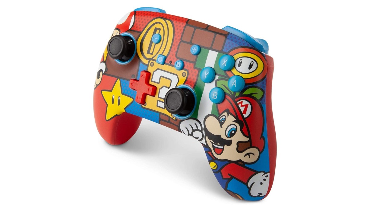 PowerA Mario Switch Controllers