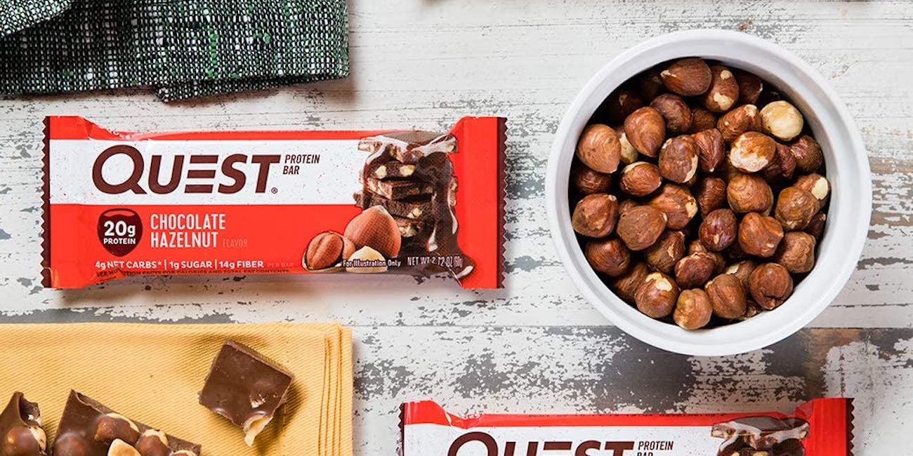 Quest Chocolate Hazelnut Protein Bar 24pack under 30 (Reg. 42+), more