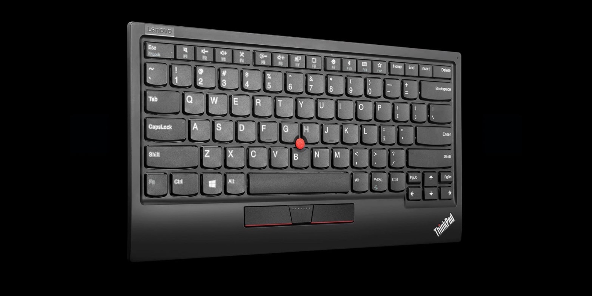 Lenovo's Bluetooth TrackPoint II Keyboard falls to 77.50