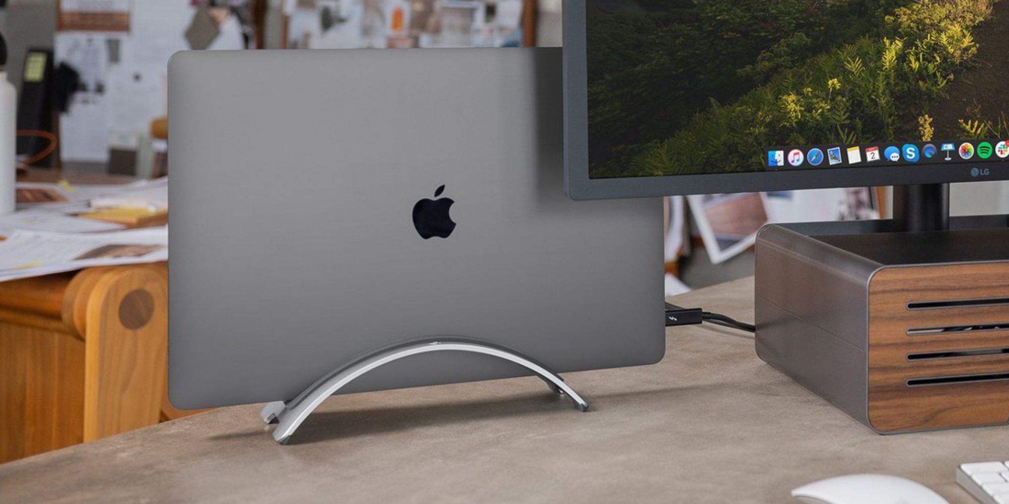 Dock your MacBook in Twelve South's aluminum BookArc at $43.50 (Save 27%)