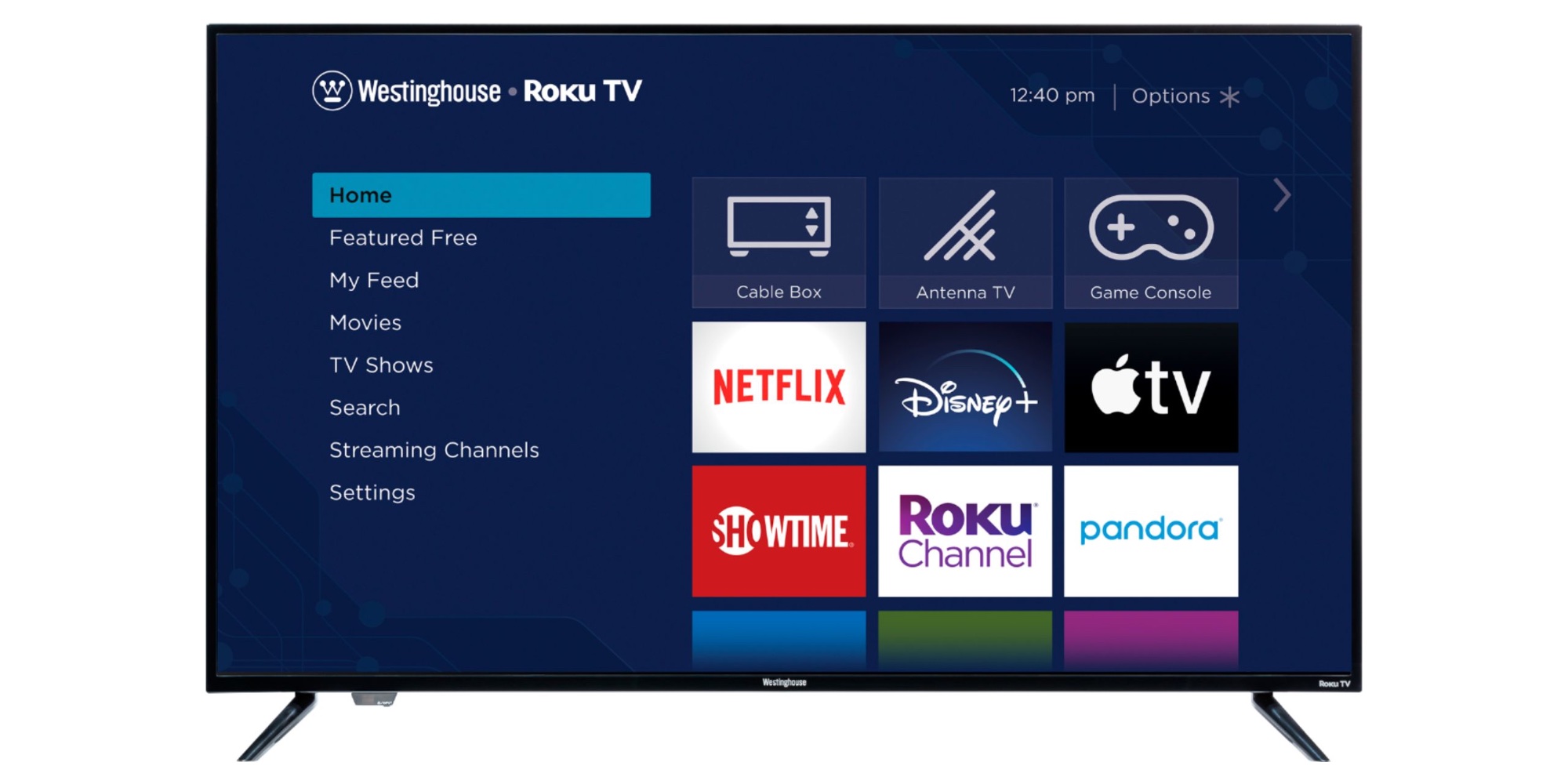 Just $170 scores you this Westinghouse 43-inch 1080p Roku TV at 40% off