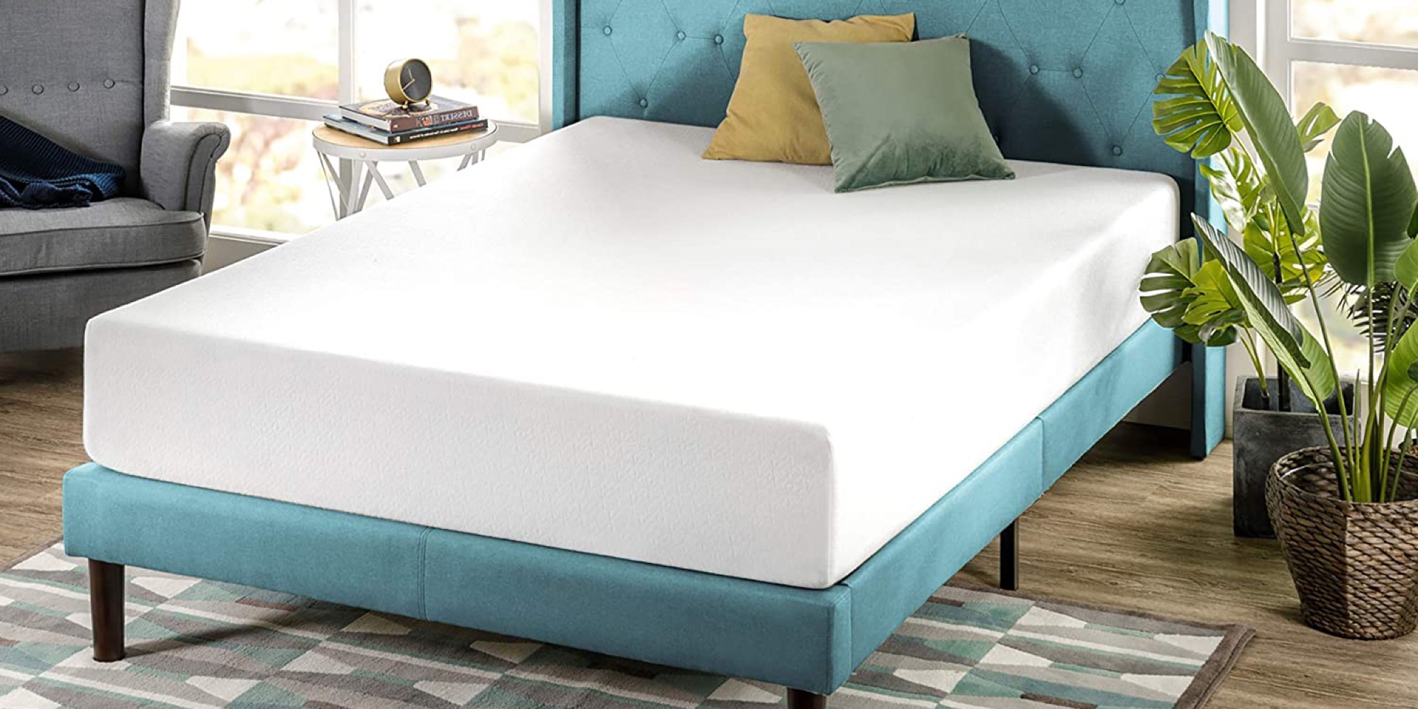 zinus 10 gel memory foam mattress