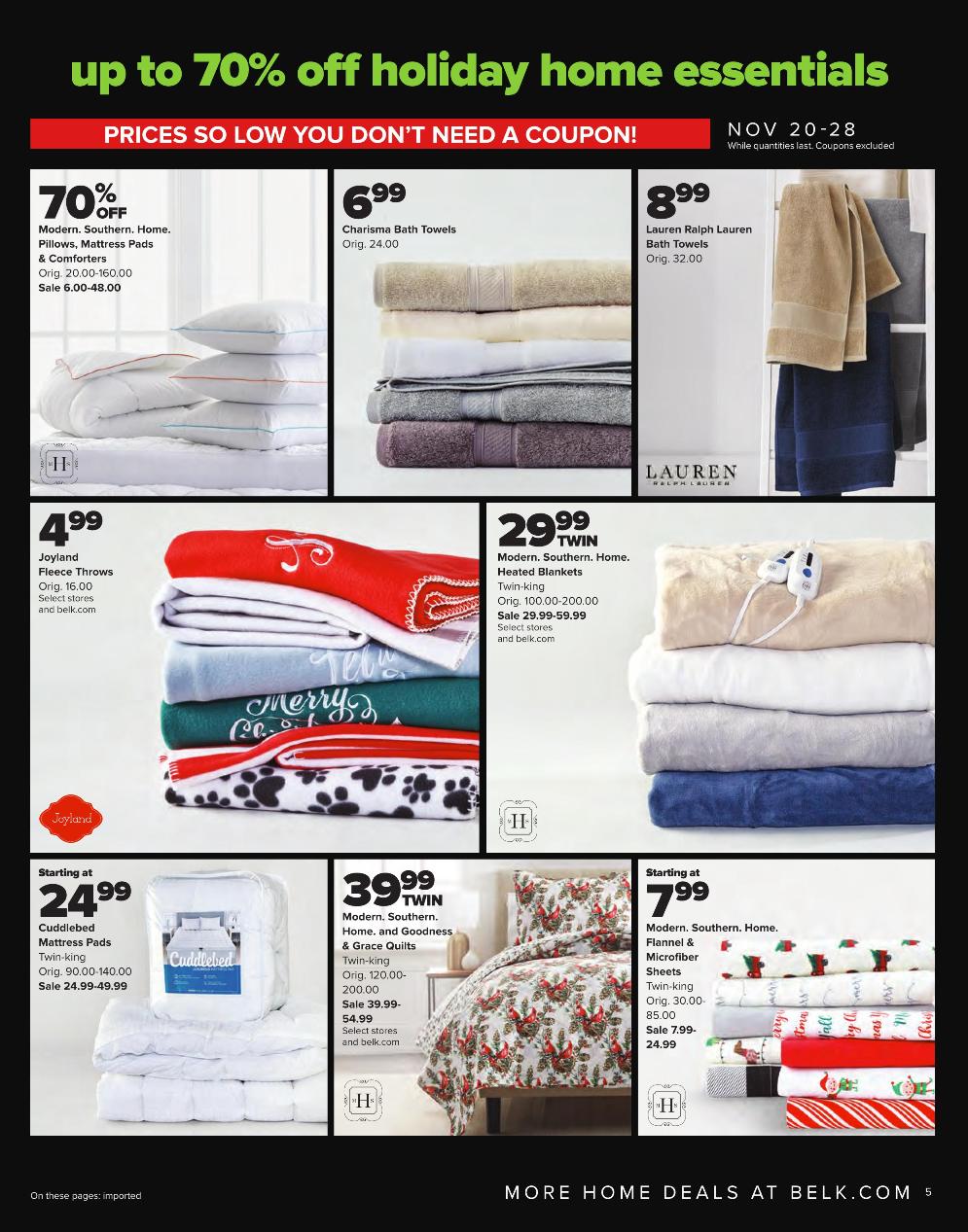 Belk Black Friday Ad released with store hours, deals, more 9to5Toys