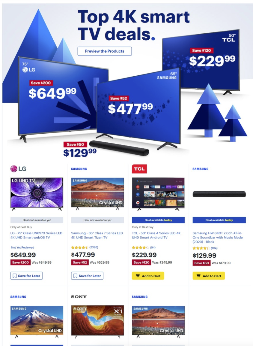 Best Buy Black Friday Ad 2020 Save on Apple, TVs, more 9to5Toys