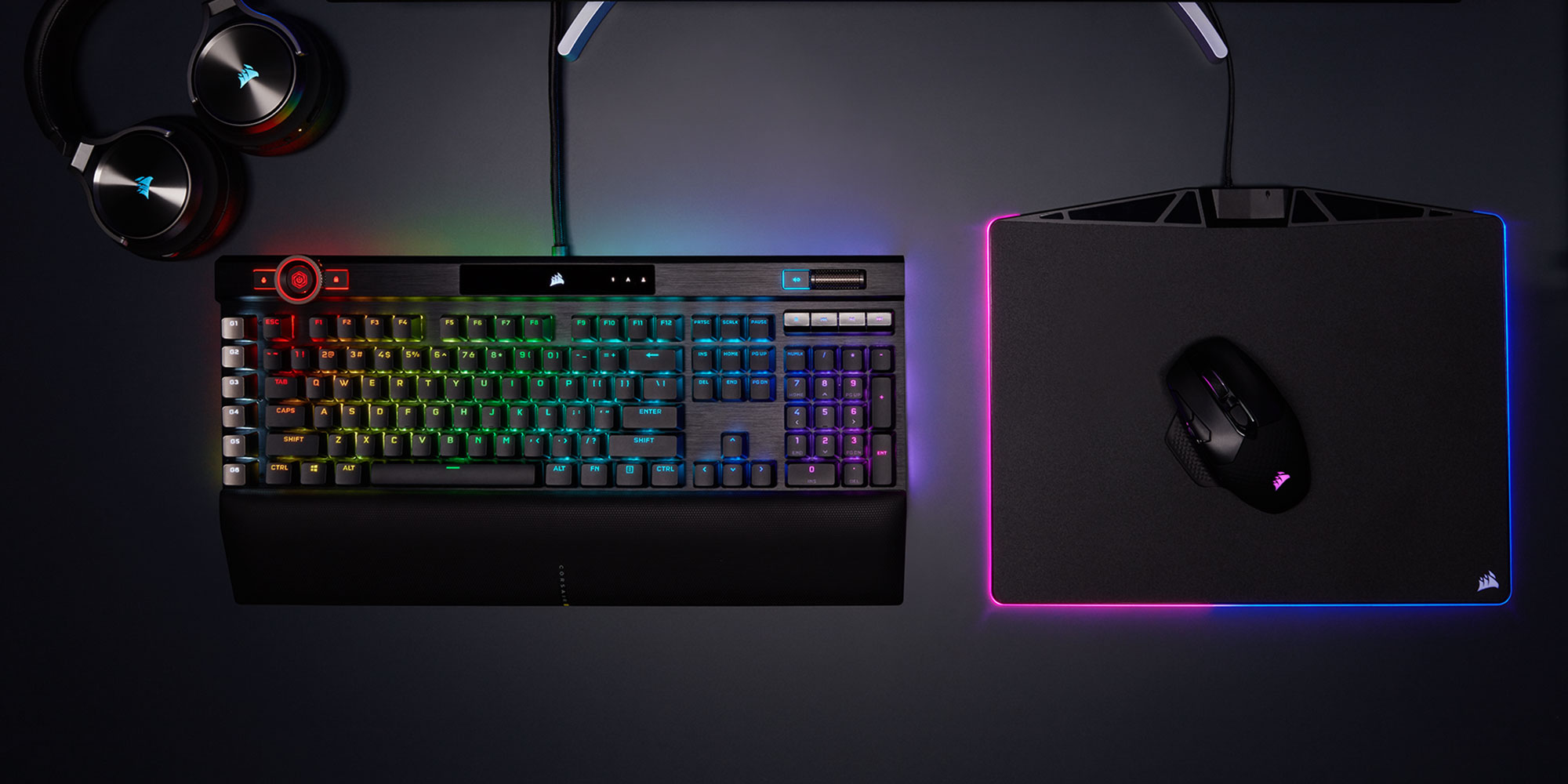 Corsair K100 Rgb Mechanical Keyboard With 44 Zone Lightedge More Hits 0 9to5toys