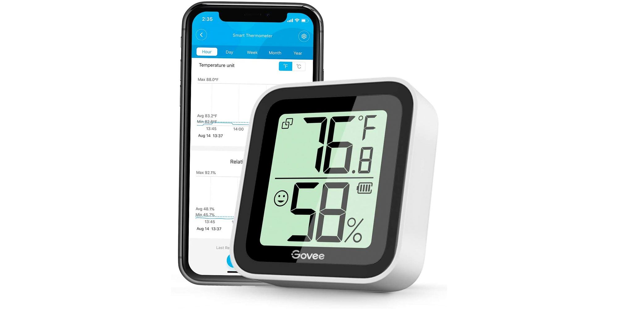 Govee's Bluetooth thermometer/hygrometer is a #1 new-release at  for  $9