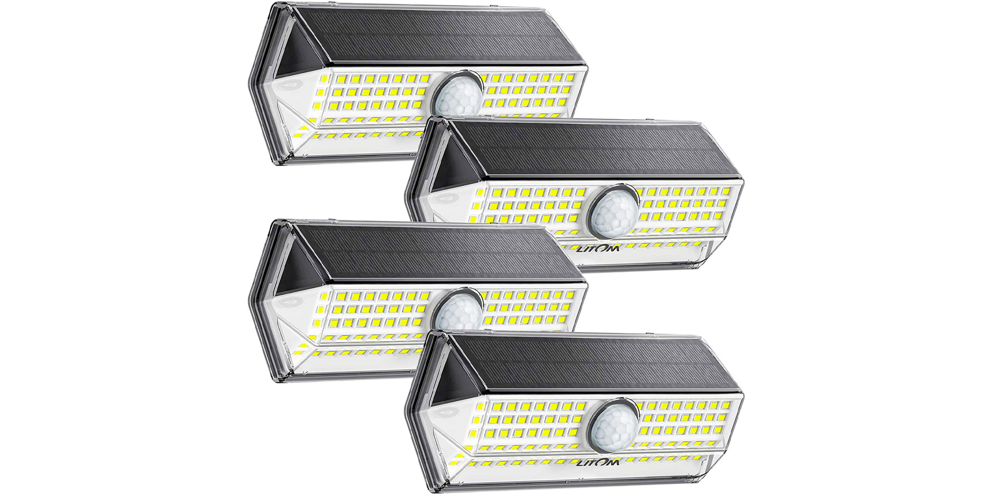Illuminate your yard with a 4-pack of outdoor solar LED lights for $5 each