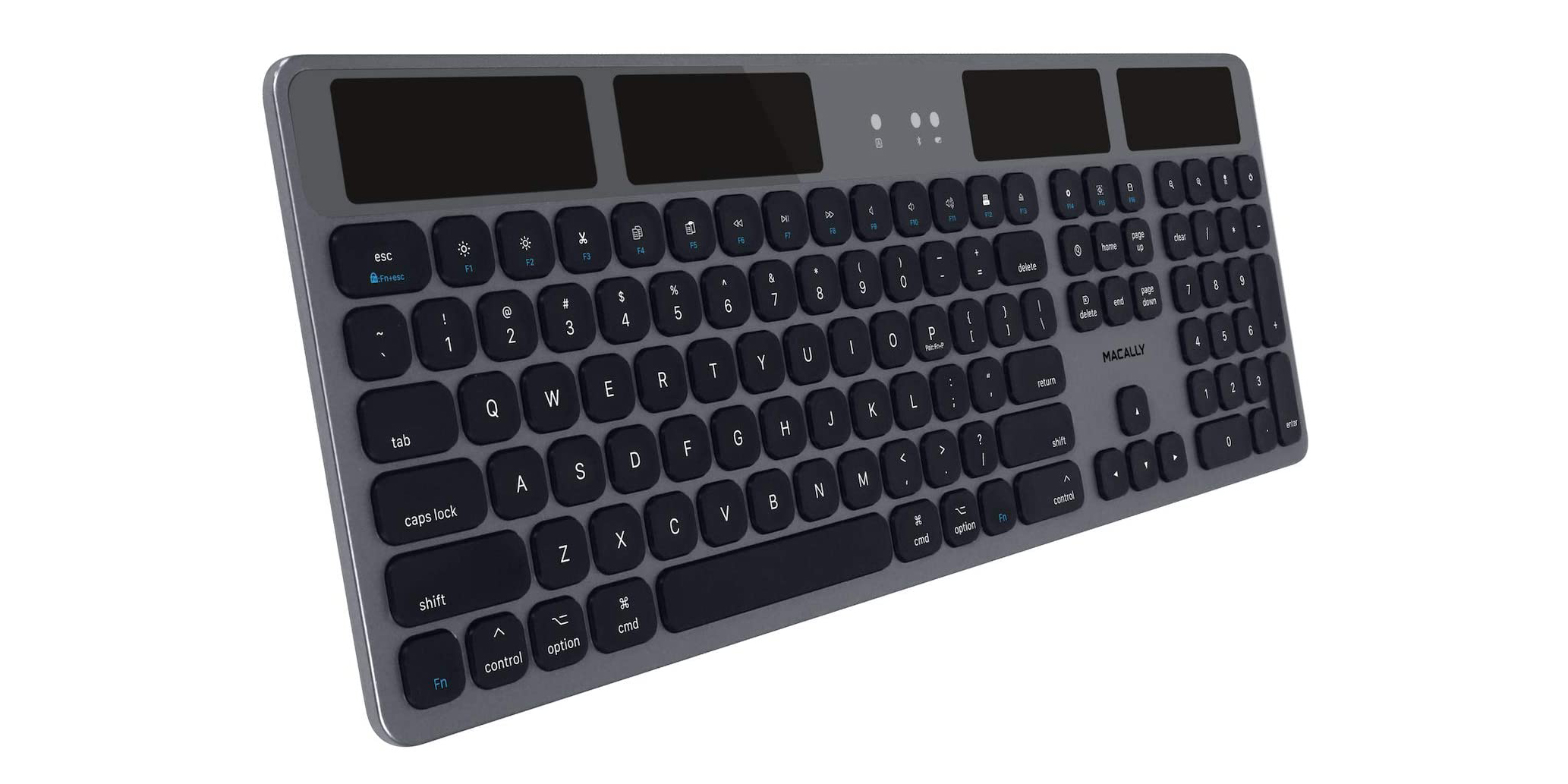 macally wireless solar keyboard