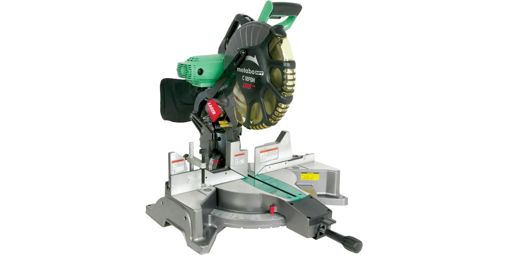 Metabo HPT's 12inch dualbevel miter saw drops to 199 at Lowe's