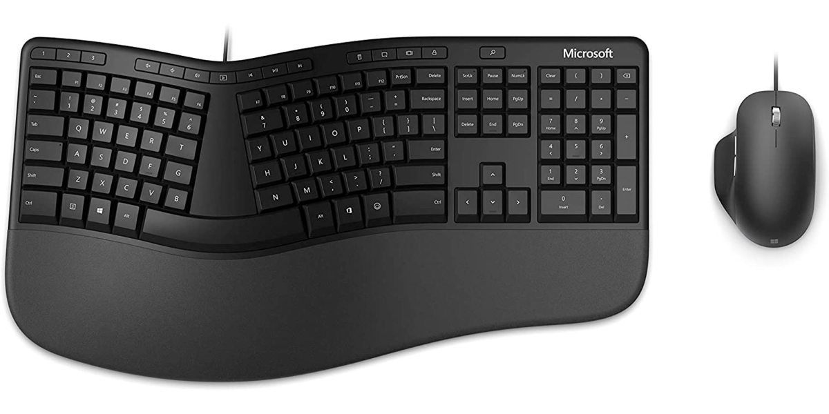 Microsoft S Ergonomic Keyboard Mouse Drops To An Amazon Low Of 59 50 9to5toys
