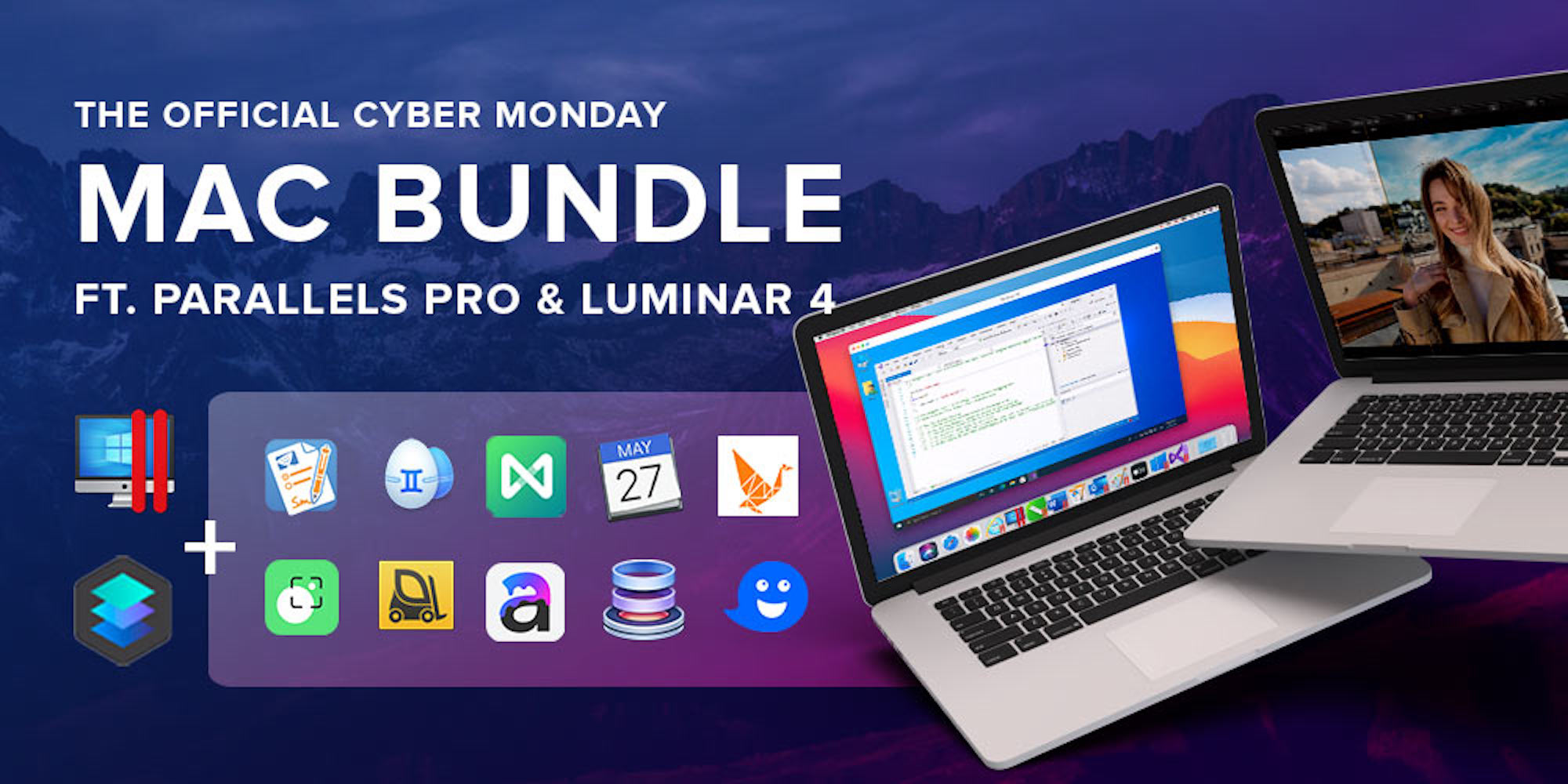 Get Parallels Pro, Luminar, and 10 more top-rated Mac apps for $42 with