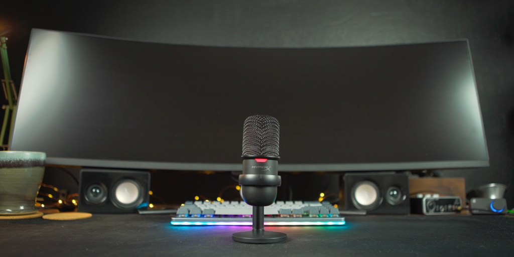 The SoloCast by itself is a great sounding microphone, but the stand transmits a lot of extra desk noise. 