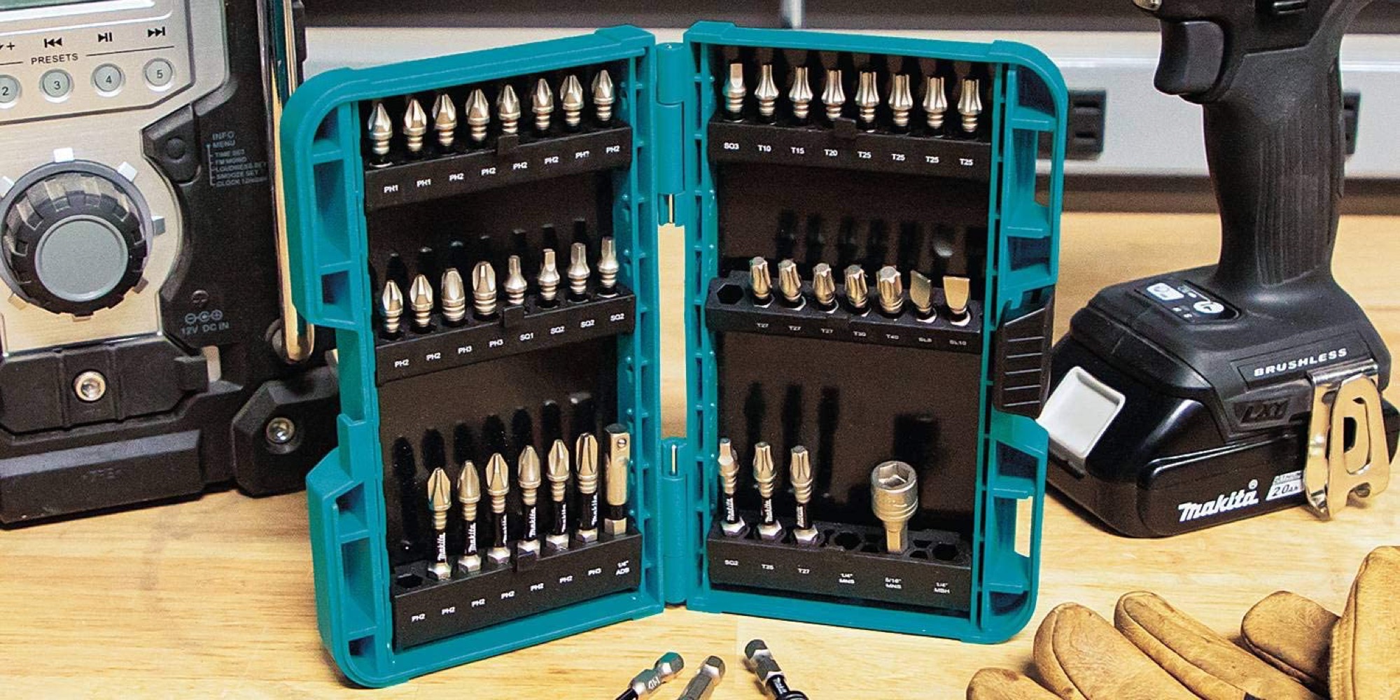 Makita's durable 45piece XPS Impact Bit Set strikes new low of 19