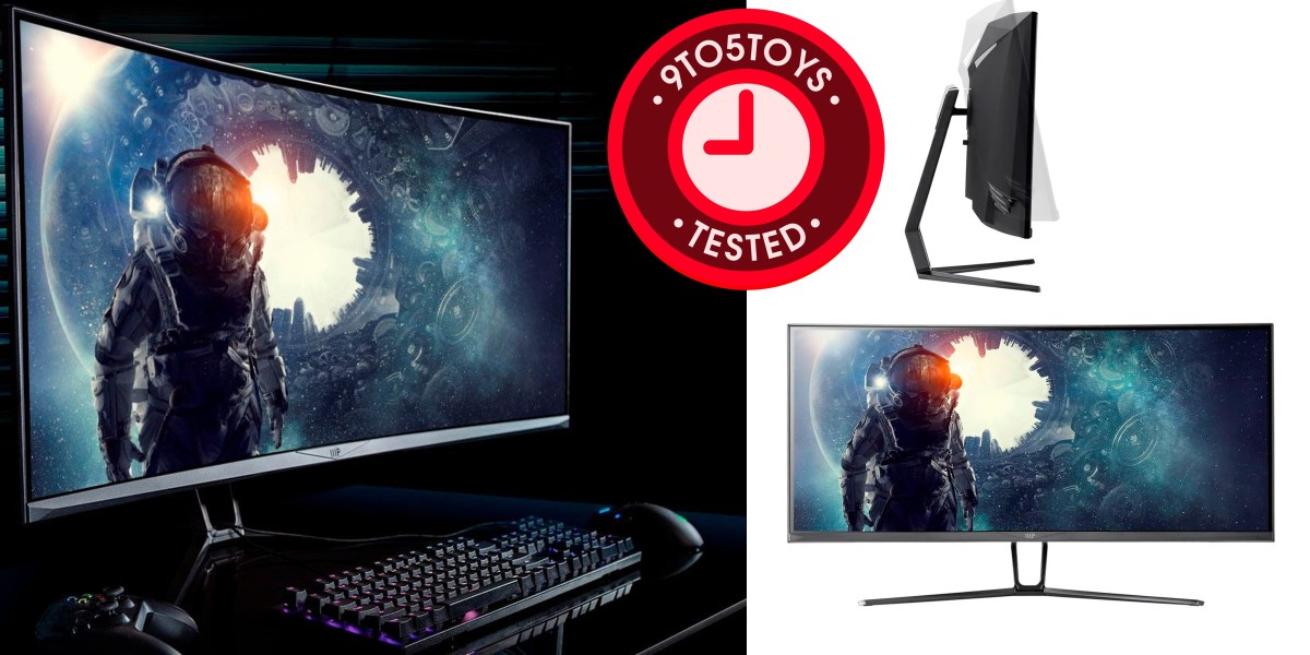 monoprice 35in zero g curved ultra wide gaming monitor