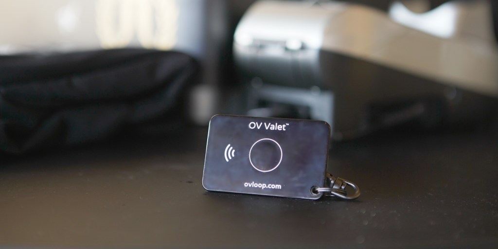 Not tied to a specific hardware ecosystem, the OV Valet can be used with many different smart phones. 