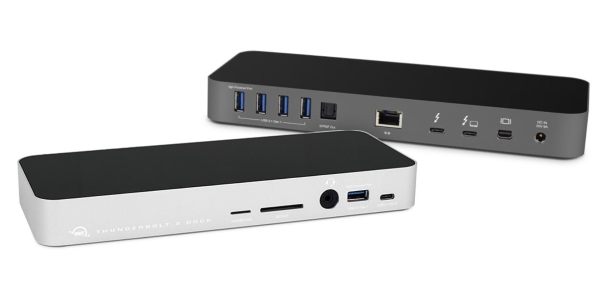 OWC 14-Port Thunderbolt 3 Dock adds 14 ports to your Mac ...