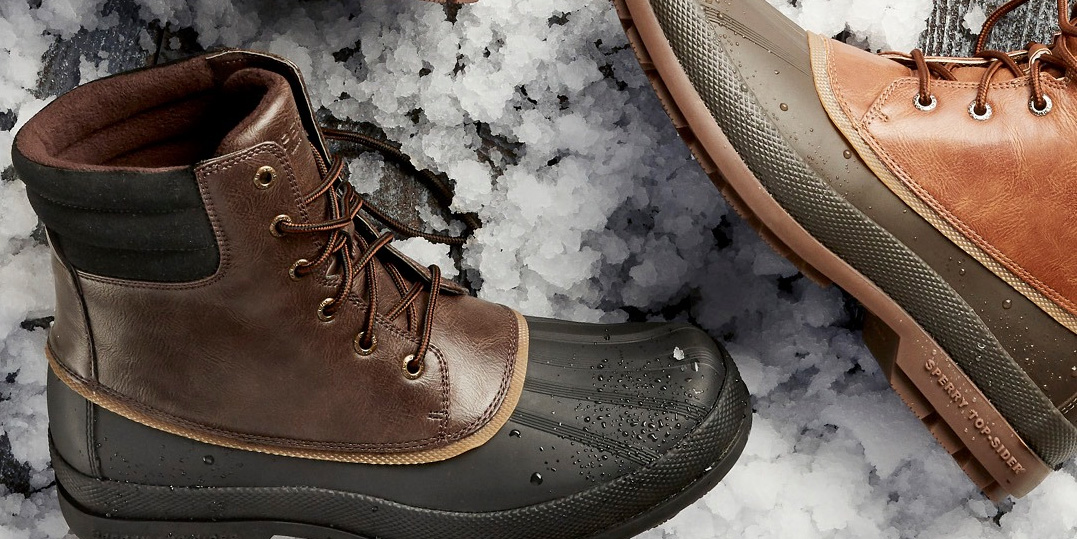 Sperry is offering sneakers and boots 