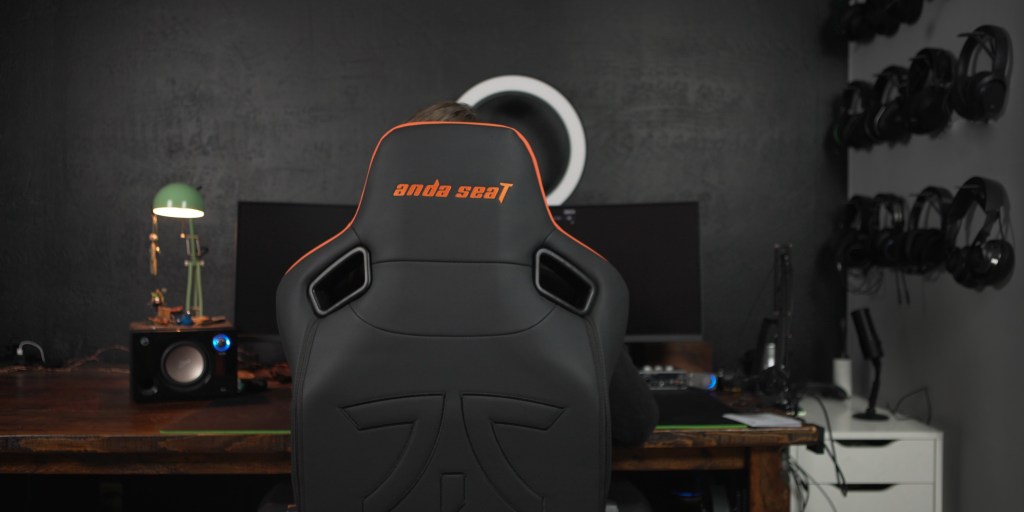 the AndaSeat Fnatic edition gaming chair fits in at any battlestation 