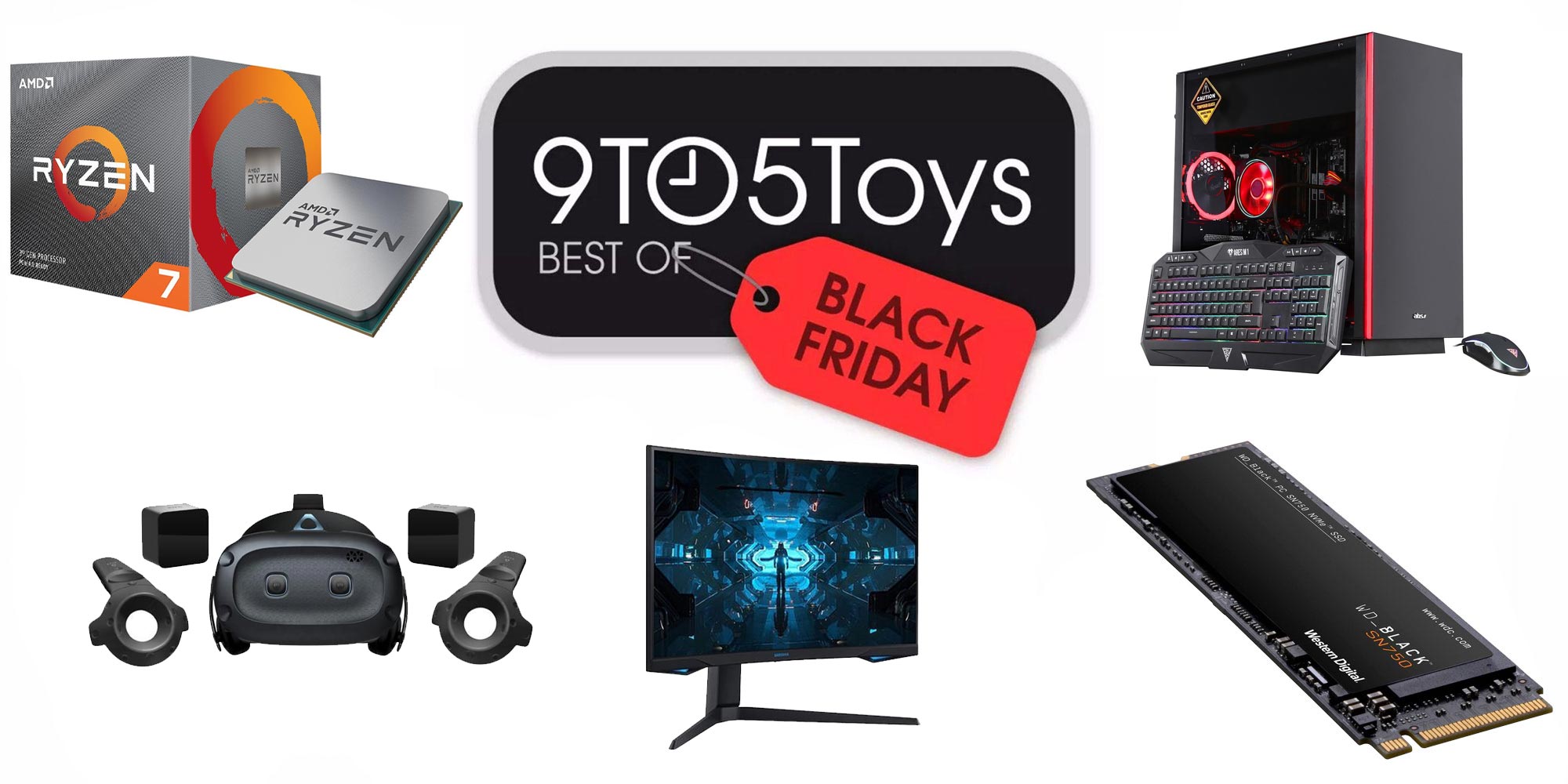 Black Friday PC Gaming deals include CPUs monitors more 9to5Toys