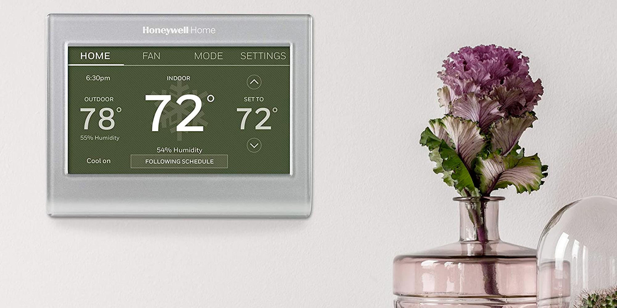 Honeywell's 7-day programmable Wi-Fi smart thermostat works with Alexa,  more for $99