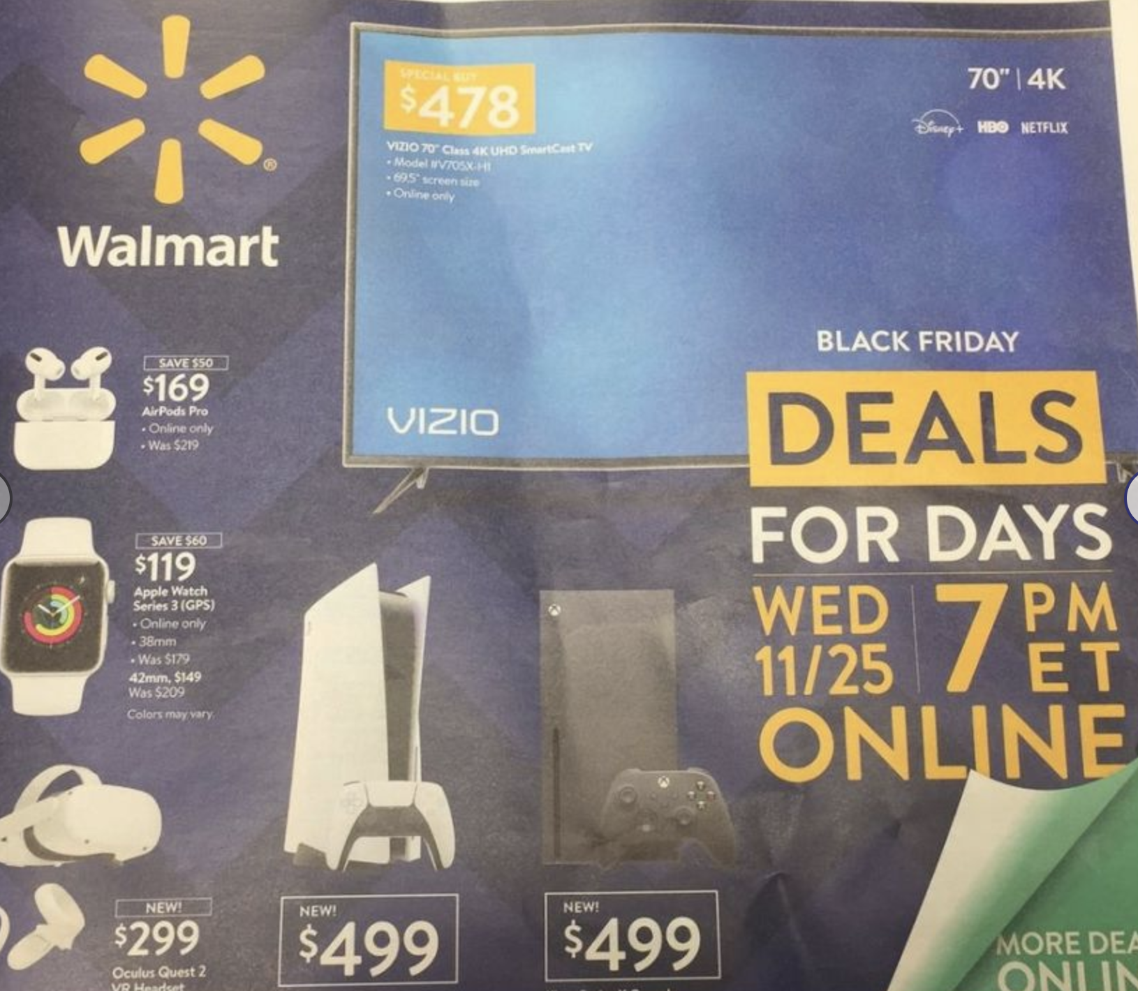 Walmart Black Friday ad Apple Watch 119, AirPods, more 9to5Toys