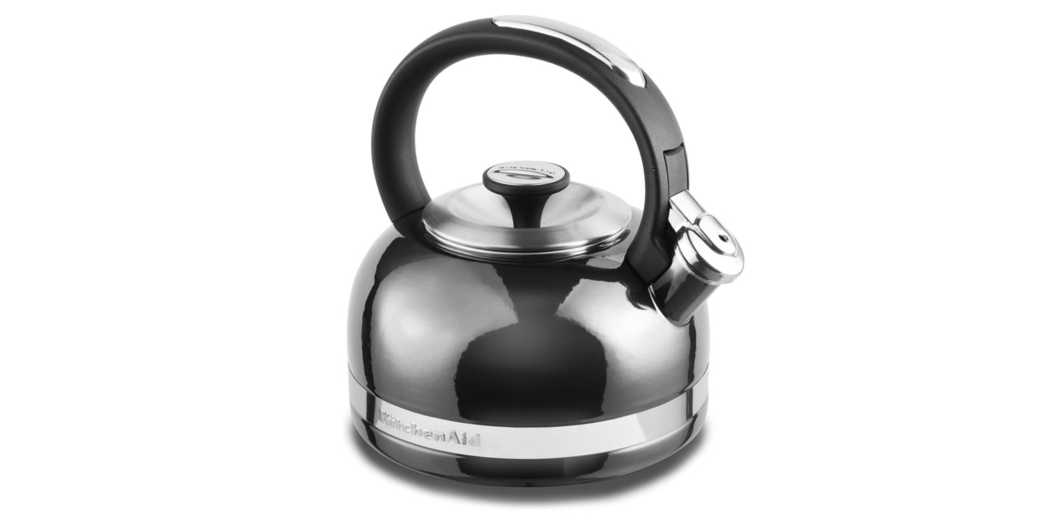 Porcelain And Steel Stovetop Kettle