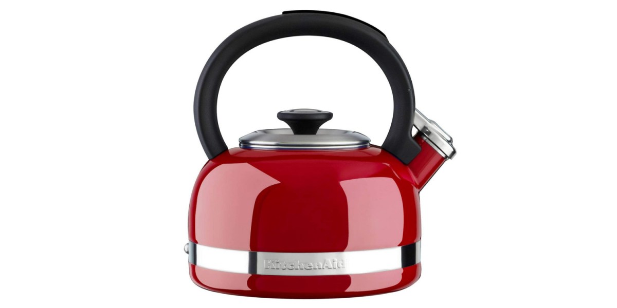 KitchenAid's porcelain and steel stovetop kettle now $16 Prime