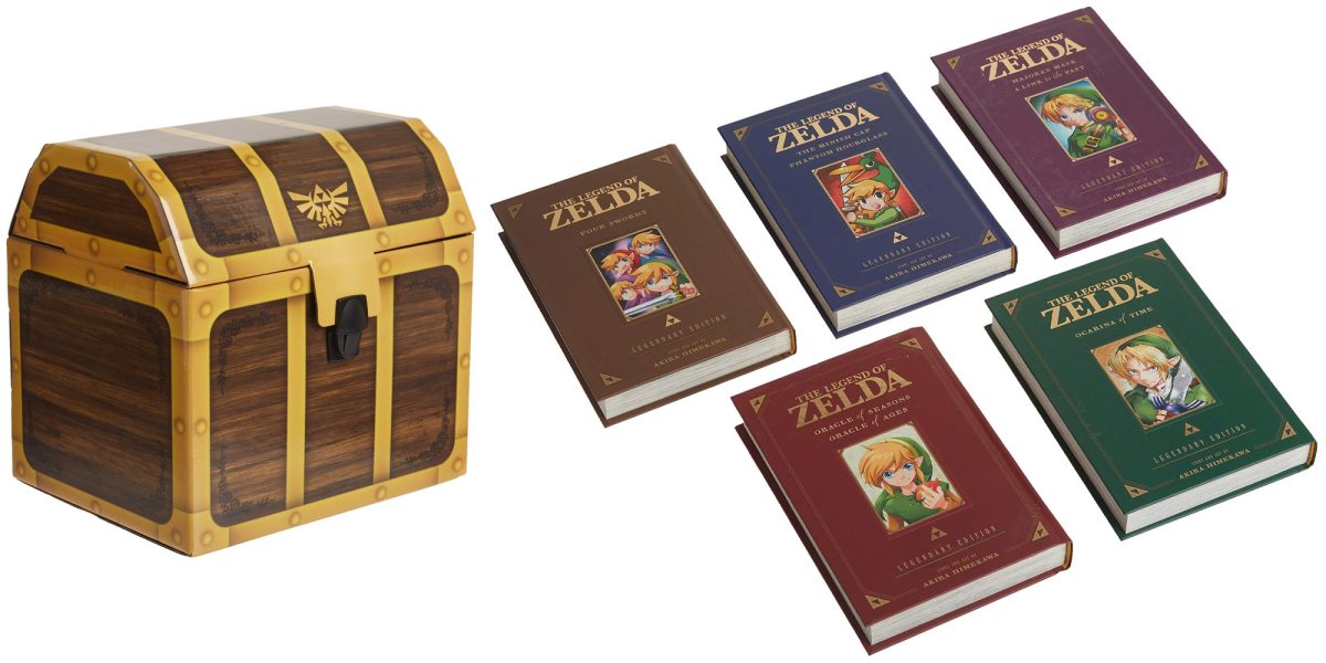 Legend of Zelda Legendary Edition manga box set drops to ...