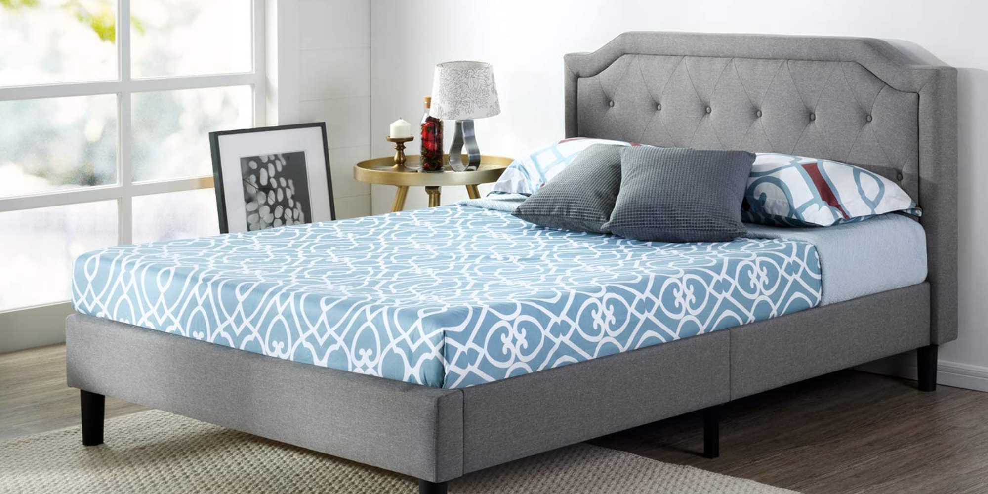 Upgrade your room with Zinus' Kellen King Bed Frame at $100 off, more ...