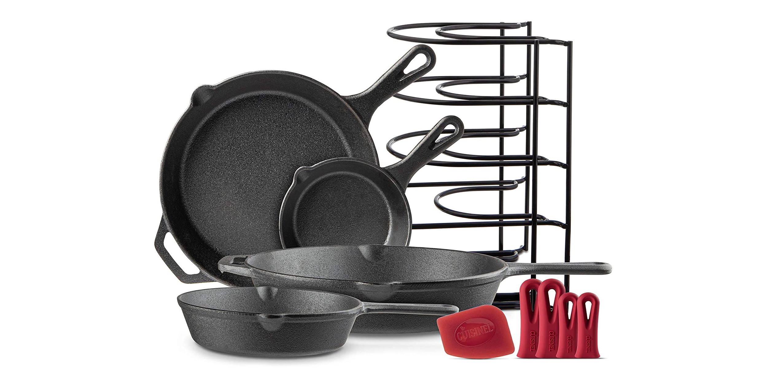 Today only, save on toprated cast iron cookware at Amazon from 19.50