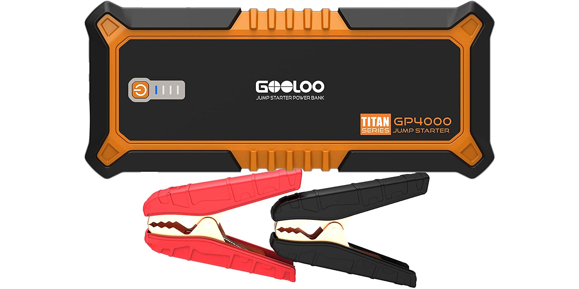 GOOLOO's massive 4000A portable jump starter also packs 15W USB-C, more at  $94.50 (44% off)