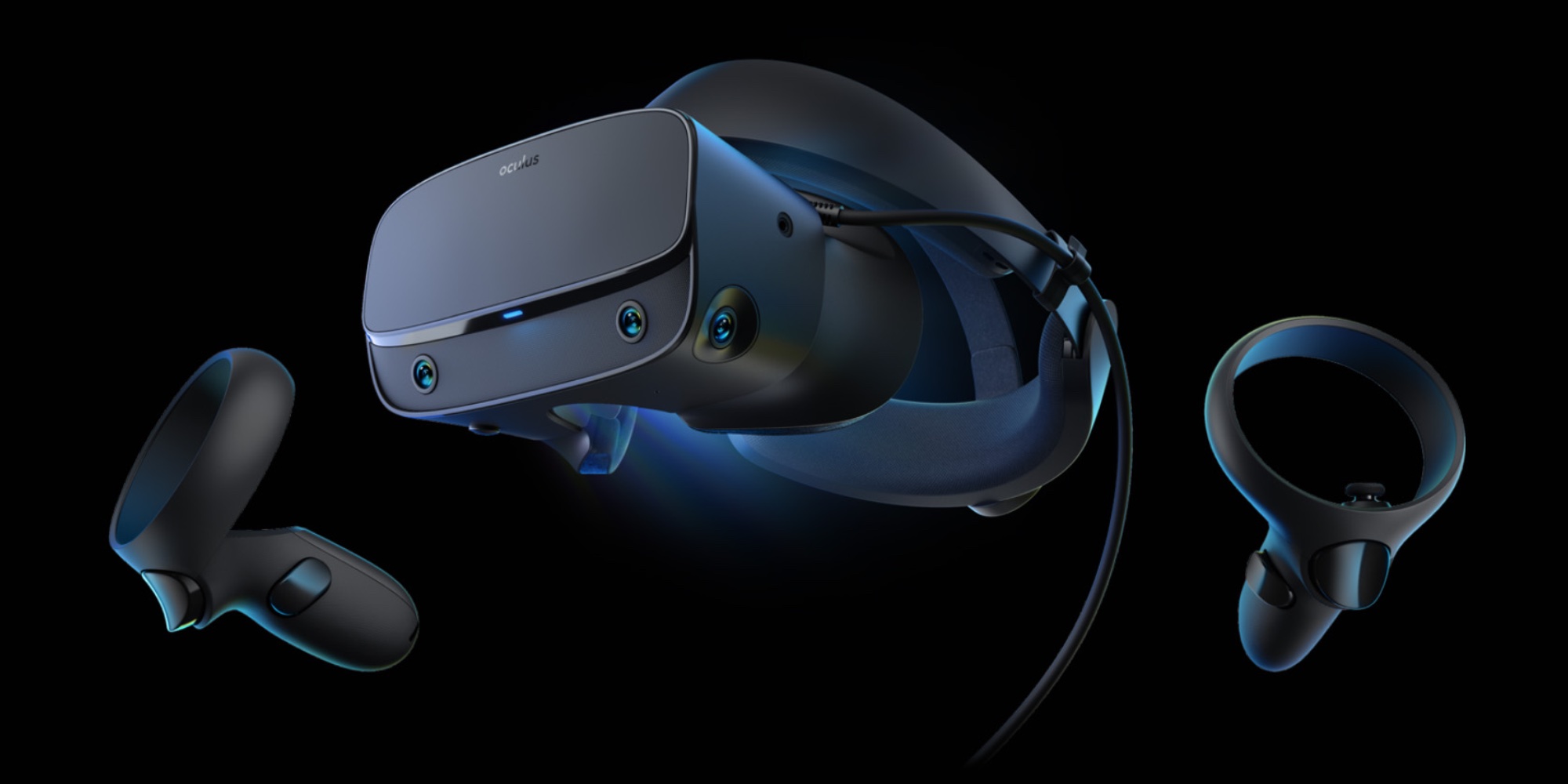 oculus rift s pc-powered vr gaming headset black