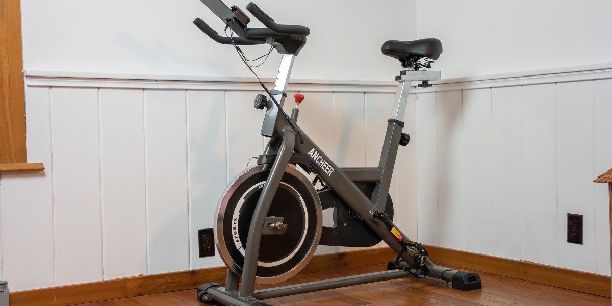 Ancheer exercise bike ready to ride