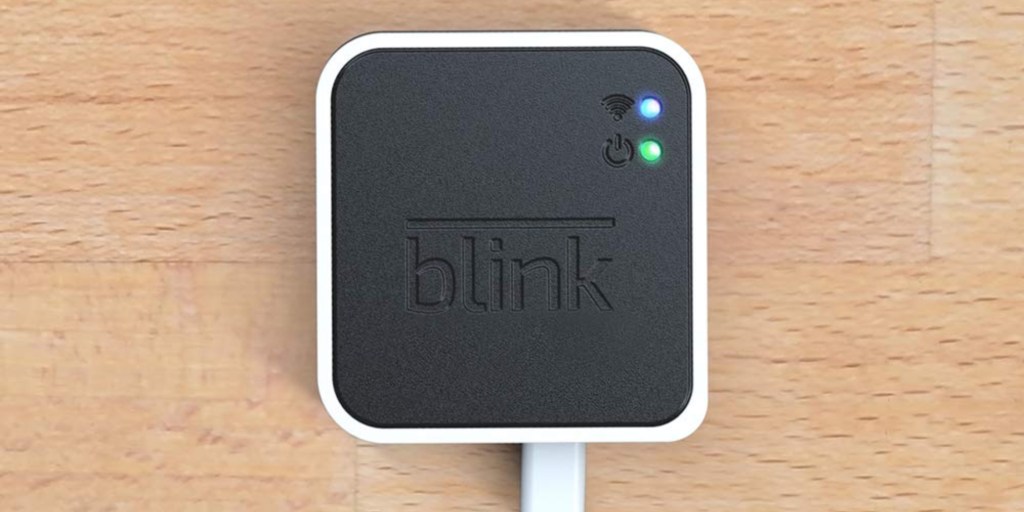Support De Prise Murale Pour Blink Sync Module Core - Fixation Propre Et Sans Percer - Blanc