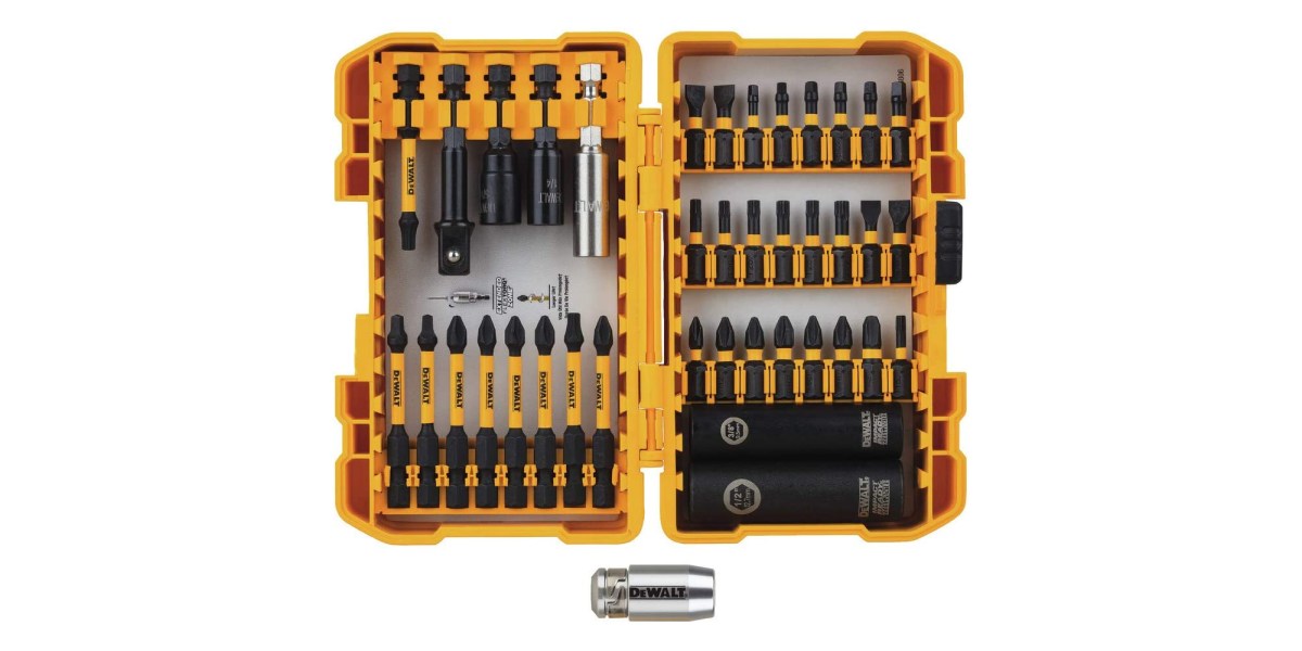 New Amazon low greets DEWALT's 40Pc. FlexTorq Bit Set, now 20 Prime