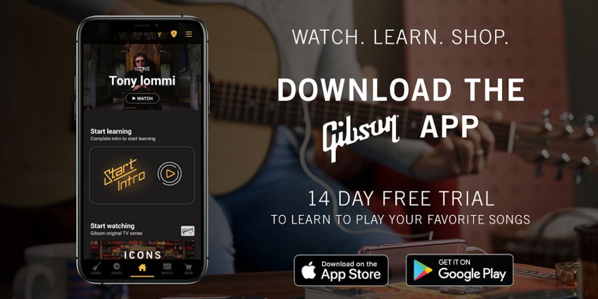 Gibson app hero