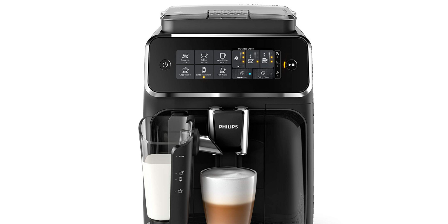 Philips' Fully Automatic Espresso Machine with LatteGo milk system
