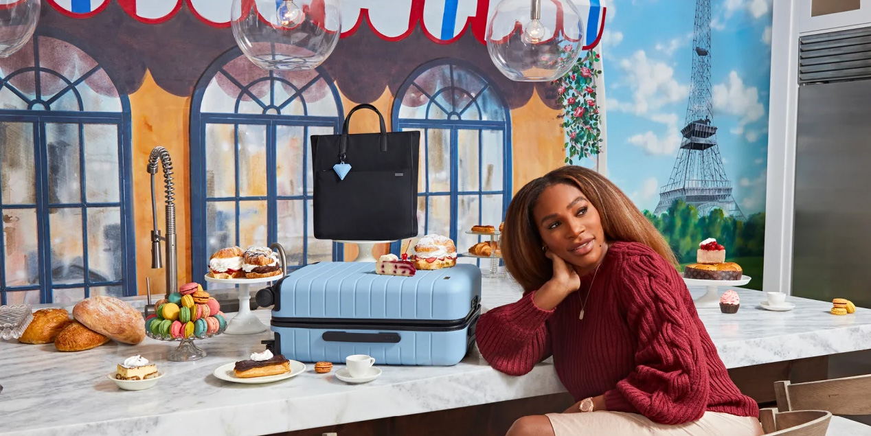 Serena Williams partners with Away Travel on new luggage collection