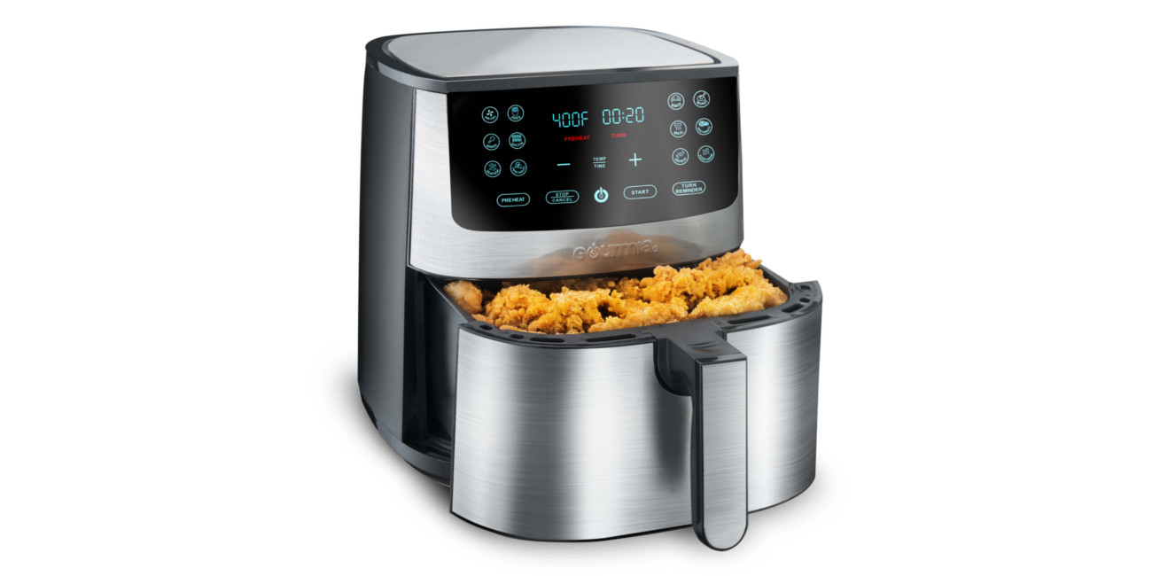 Gourmia 8 Qt Digital Air Fryer with 12-One Touch Presets