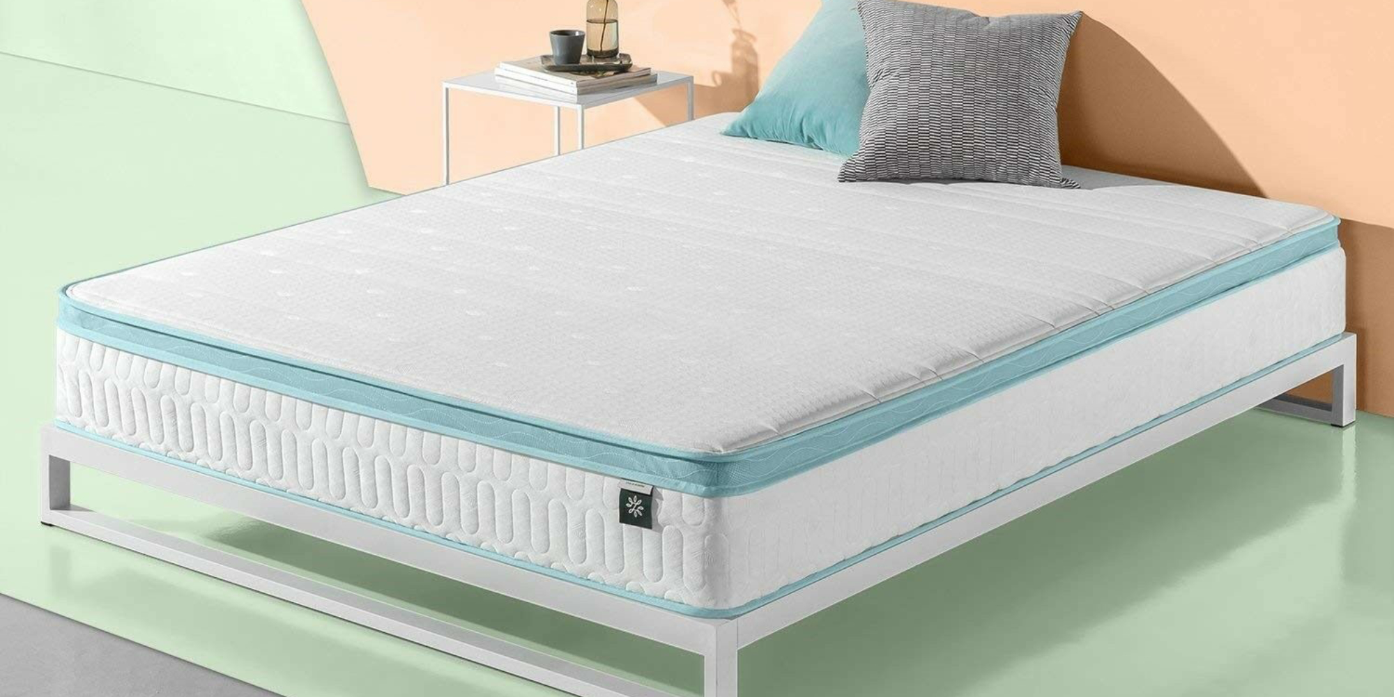 zinus mattress 10 inch cooling gel twin