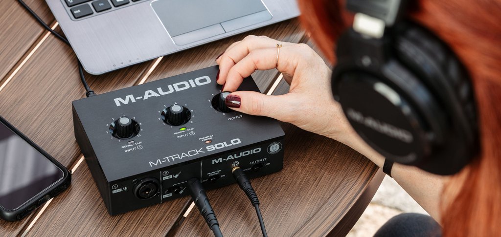 M-Audio affordable audio interfaces