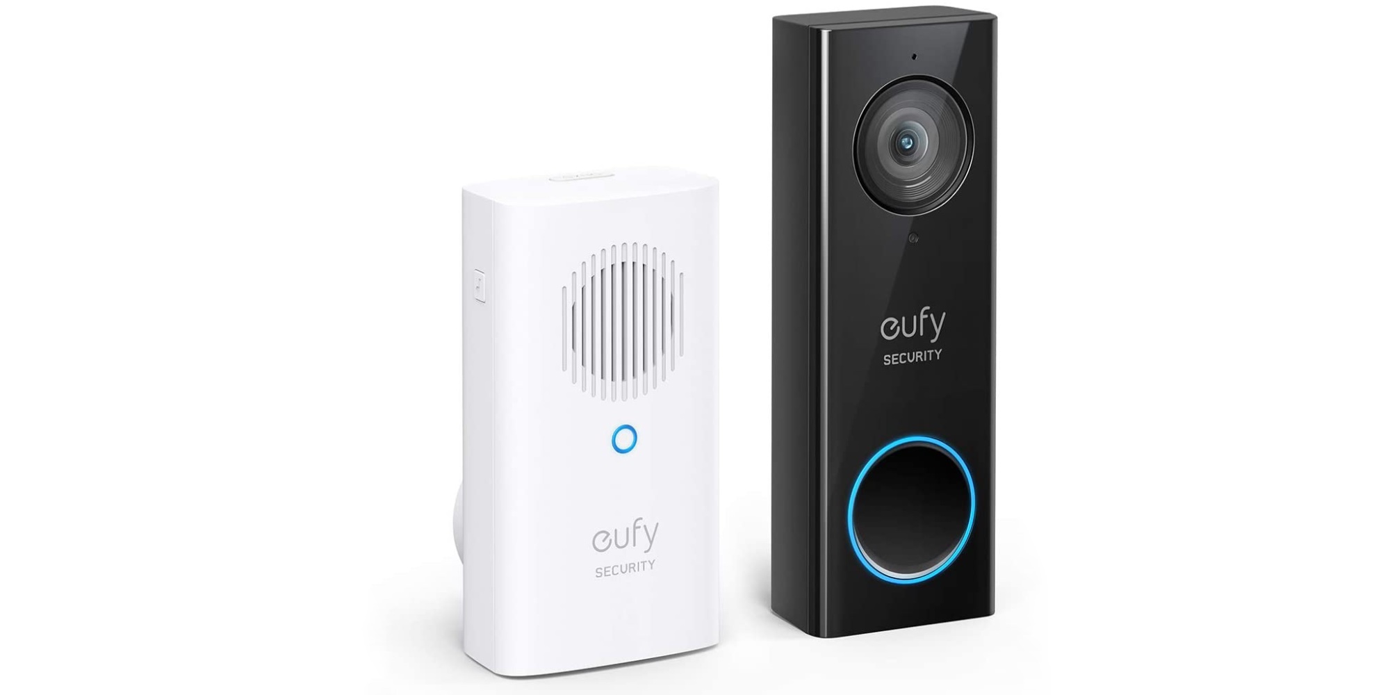 Eufy's 1080p WiFi video doorbell with chime secures your home this